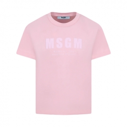 ◆키즈◆키즈 엠보 로고 프린팅 티셔츠 핑크 S5MSJUTH170 MS015