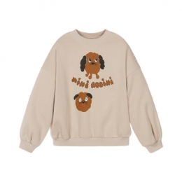 ◆키즈◆키즈 도그 프린팅 맨투맨 그레이 26120125 97