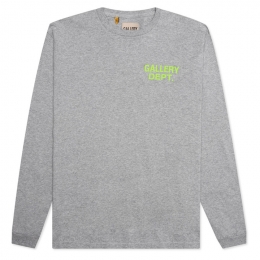 ◆당일◆23FW 로고 프린트 티셔츠 헤더 그레이 SS-1120 HGRY