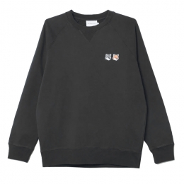 ◆당일◆25SS 더블 폭스 패치 맨투맨 앤트러사이트 FM00358KM0002 P195