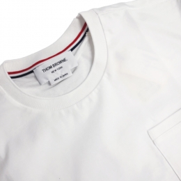 ◆당일◆26SS 포켓 박스 티셔츠 화이트 FJS123A 00042 100