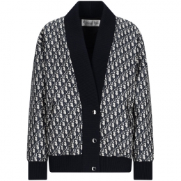 ◆당일◆25FW 오블리크 봄버 패딩자켓 블루/에쿠르 517C51A2970 5803