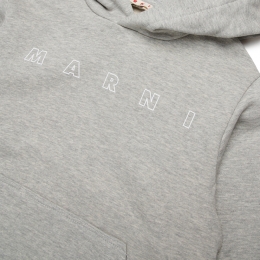 ◆키즈◆25SS 키즈 시그니처 로고 후드티 그레이 M01407 M00V0 0M903