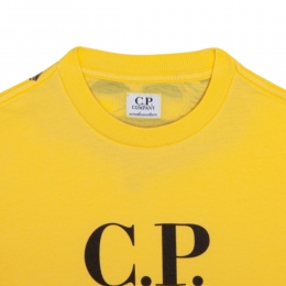 ◆키즈◆키즈 로고 프린트 저지 반팔 티셔츠 옐로우 16CKTS047B 00LAA17 224