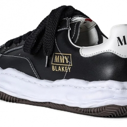 ◆당일◆23FW 블레이키 BLAKEY 로우탑 스니커즈 블랙 A06FW702 BLACK