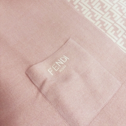 ◆키즈◆키즈 FF패턴 후드 케이프 핑크/화이트 JFQ057 AO29 F1QW0