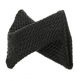 ◆당일◆25SS 인트레치아토 미디움 클러치백 블랙 640678 V01D1 8425