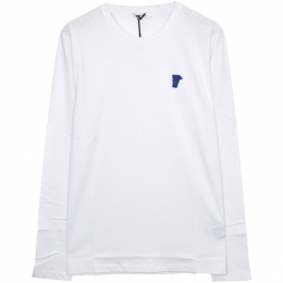 ◆12주년◆로고 패치 티셔츠 화이트 V800491Z VJ00180 V1001