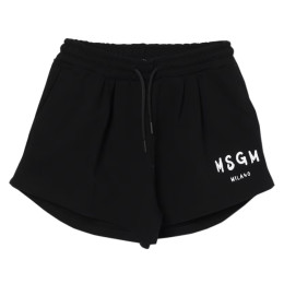 ◆키즈◆25SS 여성 로고 밴딩 프린트 버뮤다 숏팬츠 블랙 S5MSJGSH092 110