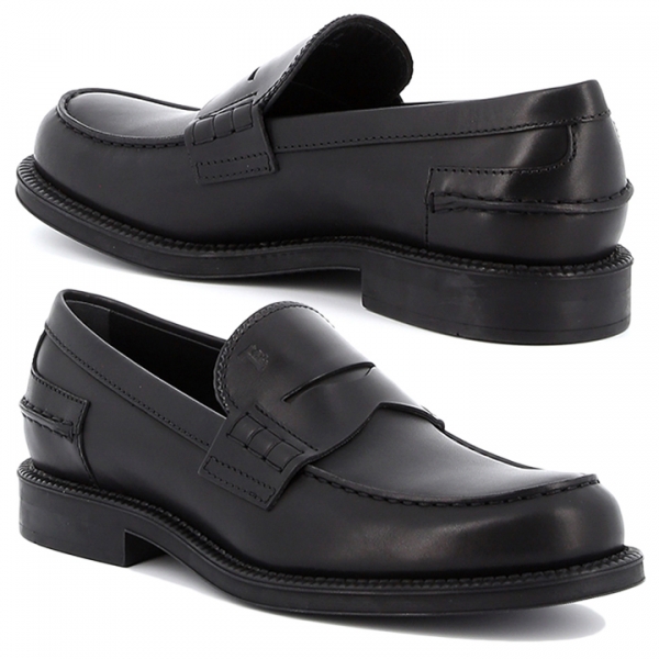 ◆당일◆24SS 모카시노 곰마 로퍼 블랙 XXM80B0BR30 D90 B999