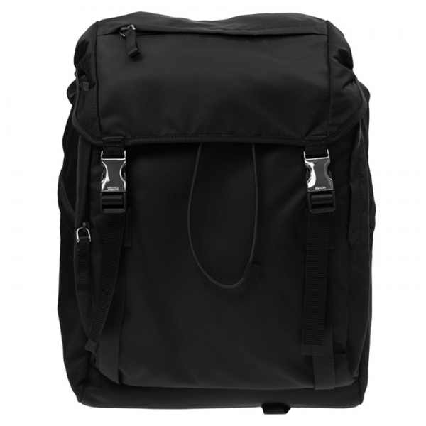 ◆당일◆24FW 삼각 로고 테수토 백팩 블랙 2VZ062 2A6D F0002