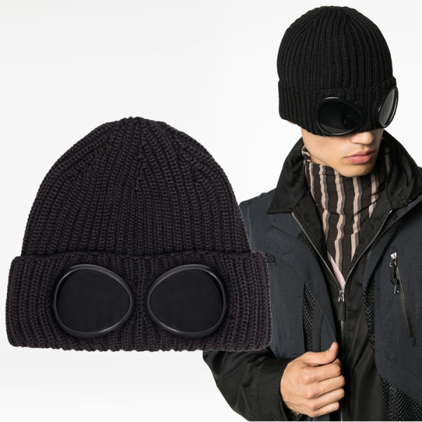 ◆바이스트로◆19FW 메리노 울 고글 비니 블랙 07CMAC213A 005509A 999