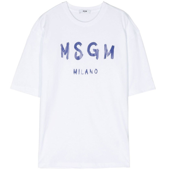 ◆키즈◆23SS 여성 로고 프린팅 티셔츠 화이트 MS029315 001
