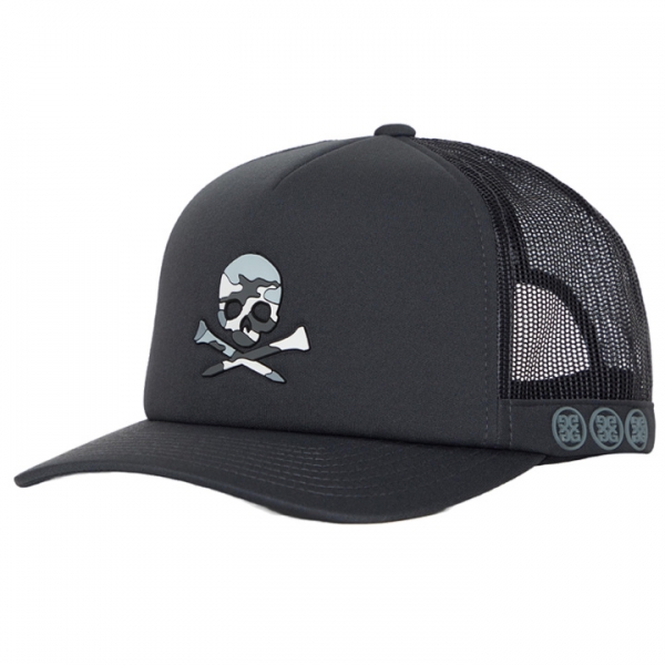 ◆당일◆23SS 카모 스컬 TS 트러커 볼캡 차콜 G4AS23H03 CHA