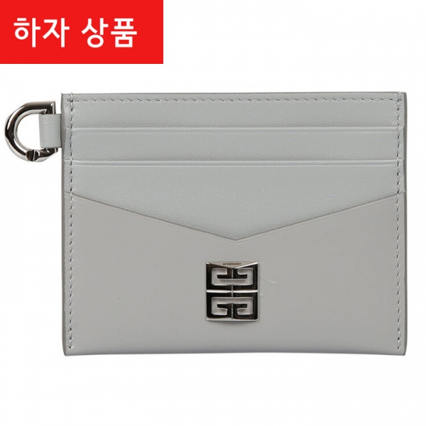 ◆하자◆은장 로고 4G 카드지갑 그레이 BB60GVB19G 057