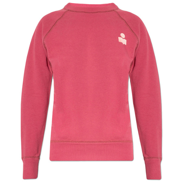 ◆13주년◆MILLYP 벨벳 로고 맨투맨 로즈우드 SW0277 22A044E 40RW