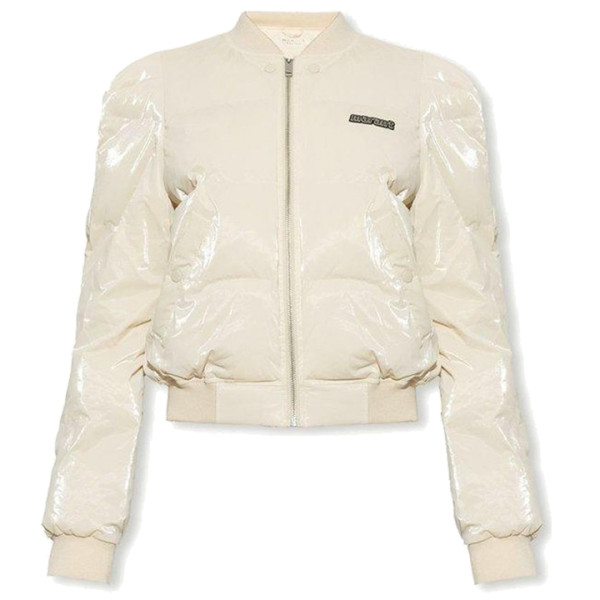 ◆당일◆23FW CODY 로고 패치 코팅 패딩 자켓 에쿠르 MA0056FB A3C49E 23EC