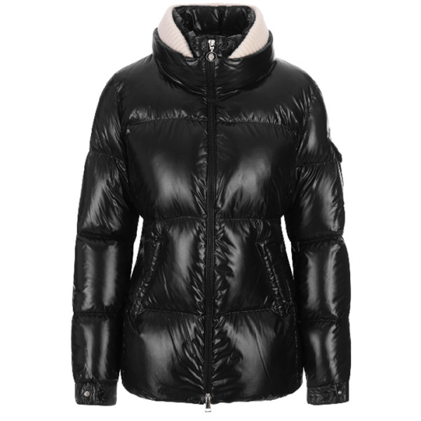 ◆당일◆23FW 비스툴 VISTULE 로고 패치 패딩 자켓 블랙 1A001 23 5963V 999