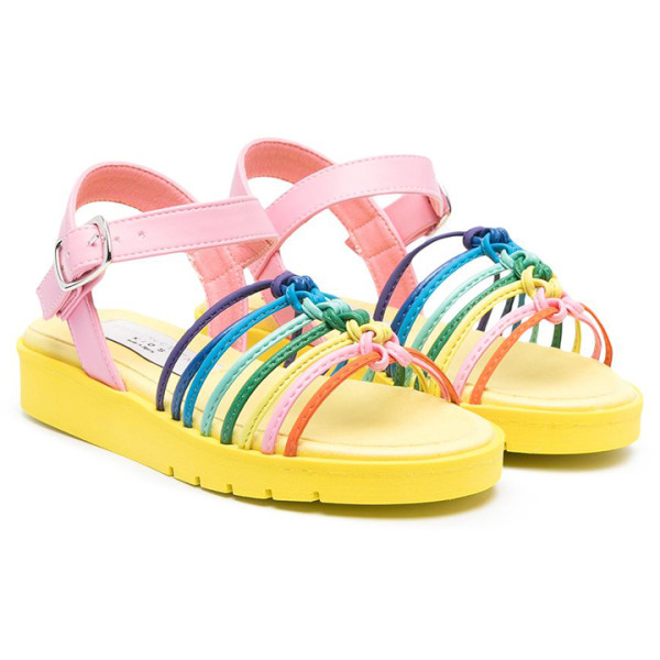 ◆키즈◆21SS 키즈 레인보우 스트랩 샌들 602687 SQD07 8490