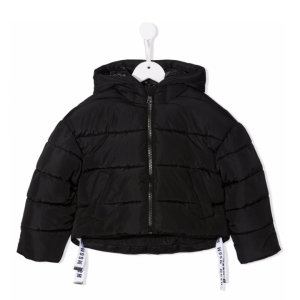 ◆키즈◆21FW 여성 로고 드로스트링 후드 재킷 블랙 MS027717 110