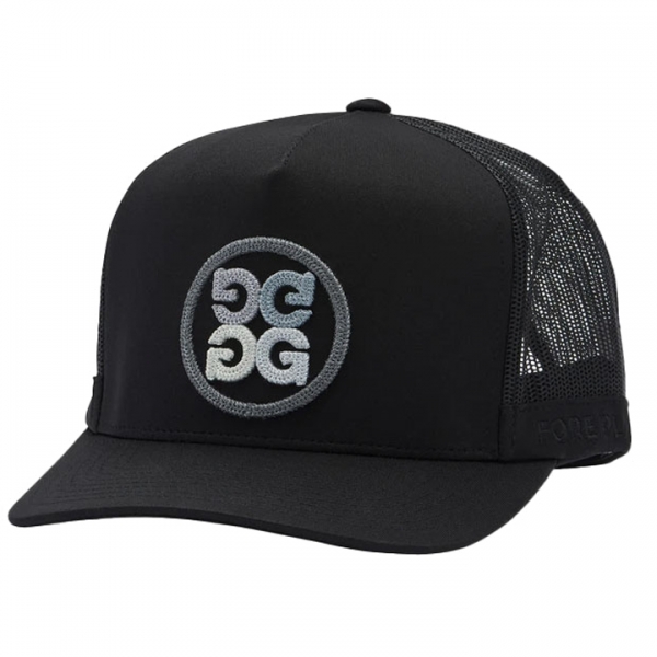 ◆당일◆22FW G'S 써클 로고 골프 매쉬 스냅백 블랙 G4AF22H85 ONYX