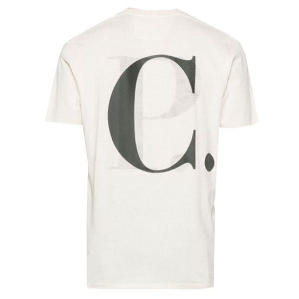 ◆당일◆24SS 백로고 프린팅 티셔츠 화이트 16CMTS141A 006586W 103
