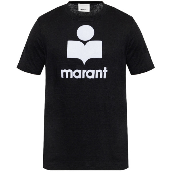 ◆당일◆24SS 카르만 KARMAN 린넨 티셔츠 블랙 TS0045HA B1N22H 01BK