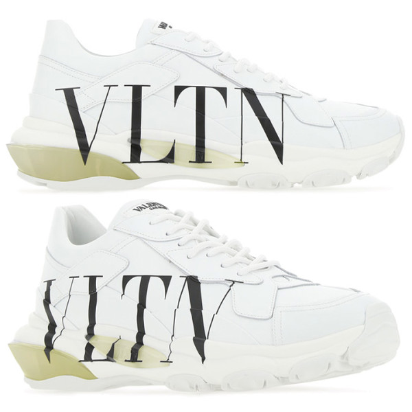 ◆11주년◆VLTN 바운스 스니커즈 화이트 UY2S0B21 RKW A01
