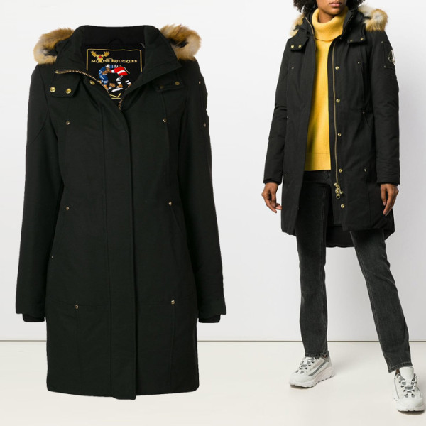 ◆당일◆18F/W 폰더락 FOND DU LAC 퍼 패딩 블랙 MK2663LPP 294