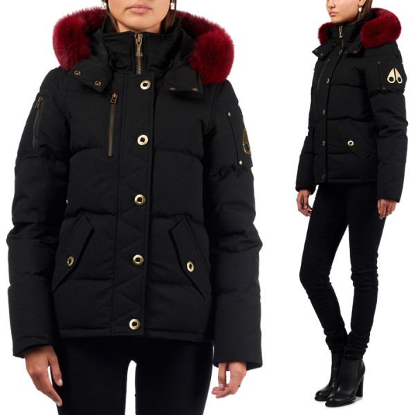 ◆당일◆18F/W 하퍼 HARPER 레드 퍼 패딩 블랙 MK8623L3Q 288