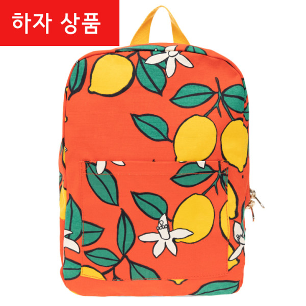 ◆하자◆키즈 올오버 레몬 백팩 레드 23760139 42