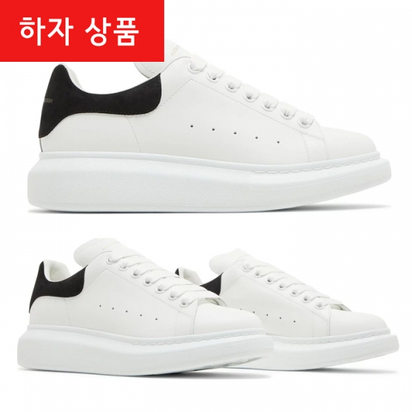 ◆하자◆여성 오버솔 스니커즈 화이트/블랙 462214 WHGP7 9061