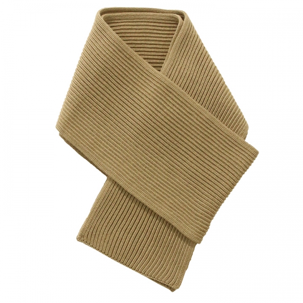 ◆당일◆23SS 골지 울 머플러 카멜 WIDE SCARF CAMEL