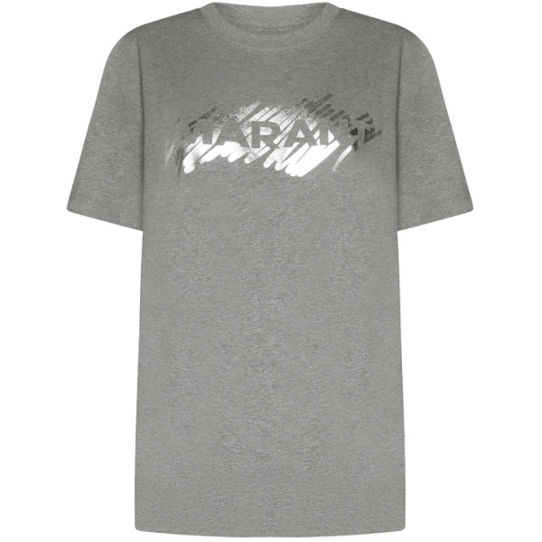 ◆13주년◆HANORI 로고 티셔츠 그레이 TS0873 22H055I 02GY
