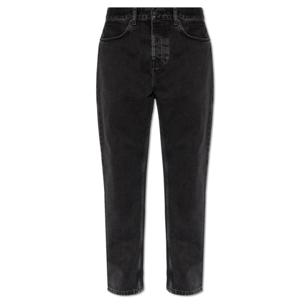 ◆당일◆24SS 로고 패치 NEWEL 데님 팬츠 블랙 I029208 8906