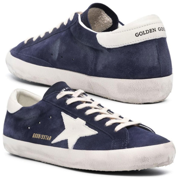 ◆당일◆24SS 화이트 슈퍼스타 스니커즈 블루 GMF00101 F005529 50669