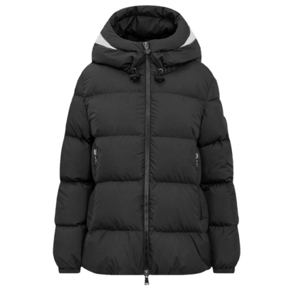 ◆당일◆23FW DRAA 로고 패치 후드 패딩 자켓 블랙 1A000 54 54A81 999
