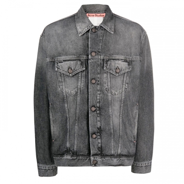 ◆당일◆23FW 루즈핏 흑청 데님 자켓 블랙 B90639 900