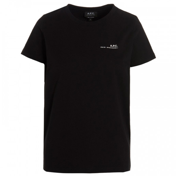 ◆당일◆25SS 아이템 ITEM F 로고 티셔츠 블랙 COFBT F26012 LZZ