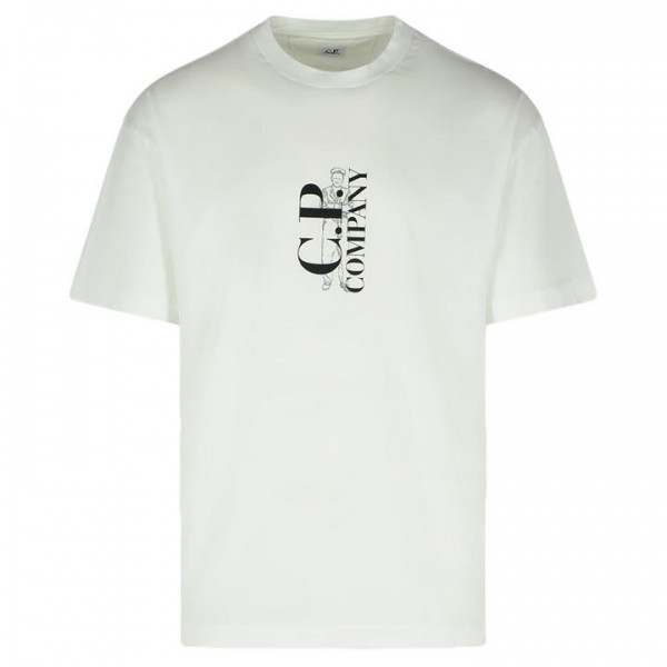 ◆당일◆25SS 로고 프린트 티셔츠 화이트 18CMTS177A 005100W 103