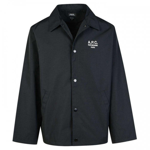 ◆당일◆24FW 로고 자수 셔츠 자켓 블랙 PSAJB H02960 LZZ