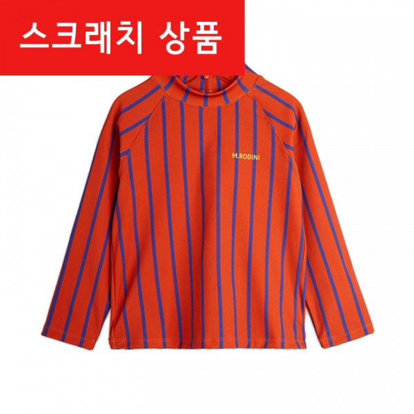 ◆스크래치2◆키즈 로고 스트라이프 UV 티셔츠 레드 25280107 42
