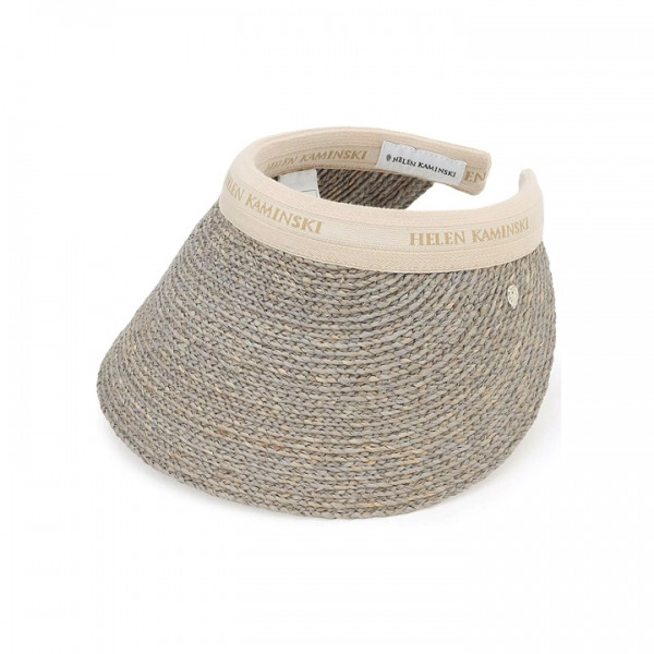 ◆당일◆26SS 비앙카12 라피아 바이저햇 이클립스멜란지/네추럴 HAT52493 BIANCA 12 ECLIPSE MELANGE NATURAL