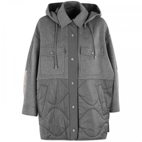 ◆당일◆25SS 오솔라 OSSOLA 더블 사이드 울 나일론 자켓 그레이 2515481011 039