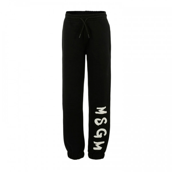 ◆키즈◆25FW 키즈 로고 프린트 트레이닝 팬츠 블랙 F5MSJUFP024 110