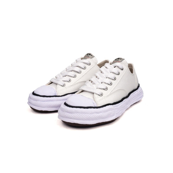 26SS 피터슨23 OG 솔 캔버스 로우탑 스니커즈 화이트 A11FW702 WHITE