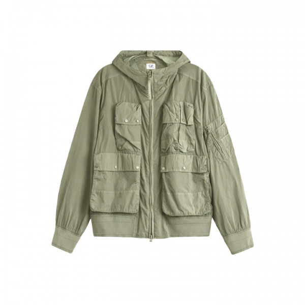 ◆당일◆26SS 고글 렌즈 후드 필드자켓 모스그레이 20CMOW005A 005904D 610