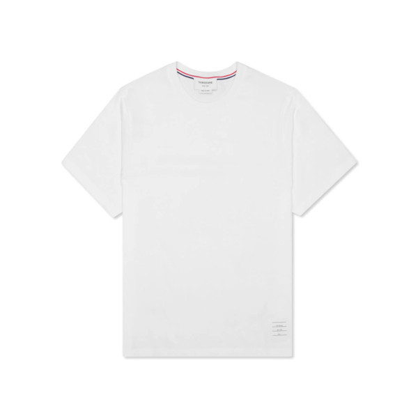 26SS 사이드 슬릿 릴렉스핏 티셔츠 화이트 MJS067A 00042 100