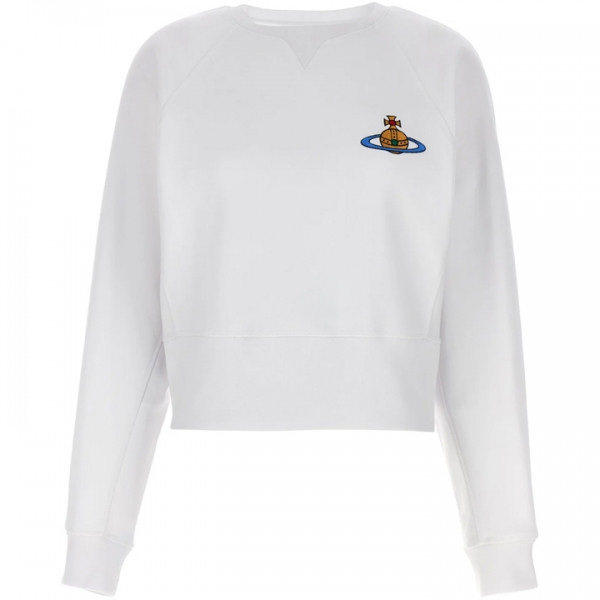 ◆당일◆23FW ORB 빅 로고 애슬레틱 맨투맨 화이트 1I010001 J0006 A401