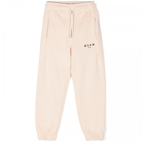 ◆키즈◆24FW 키즈 로고 프린트 트레이닝 팬츠 베이지 F4MSJUFP177 260